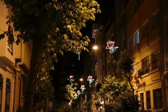 Nighttime in Cihangir, Istanbul